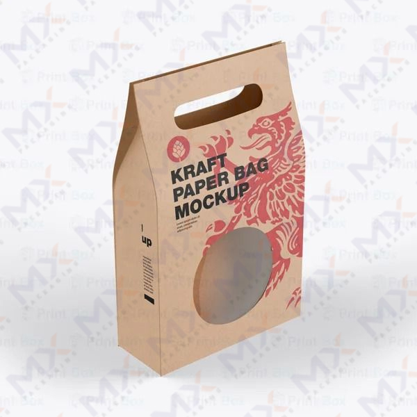 Kraft Die Cut Boxes - view 4